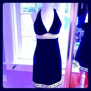 🖤Trina Truk🖤Black With White Trim Dress